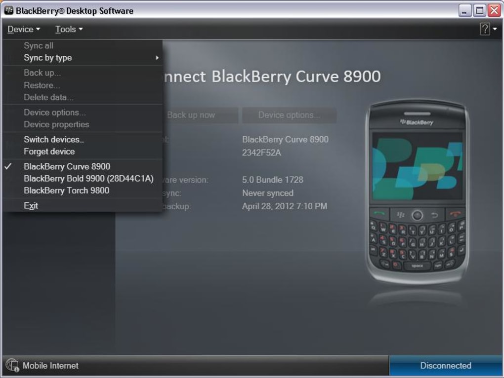 blackberry sync software for mac